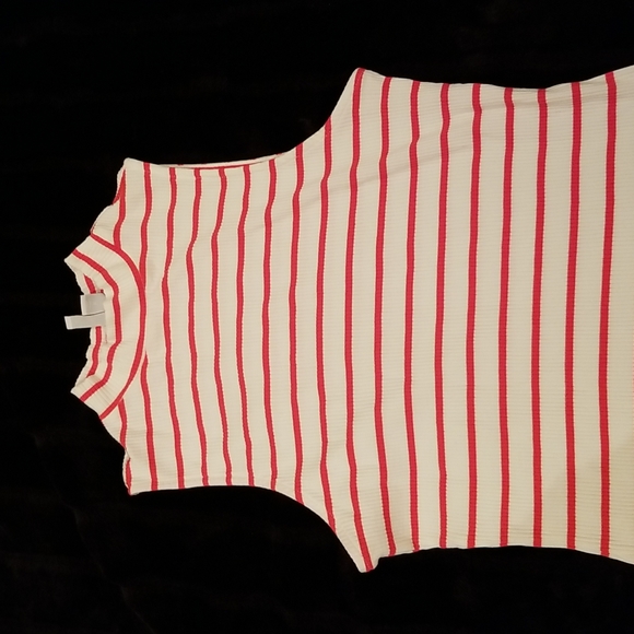 Elle top size S Red and white - Picture 2 of 4